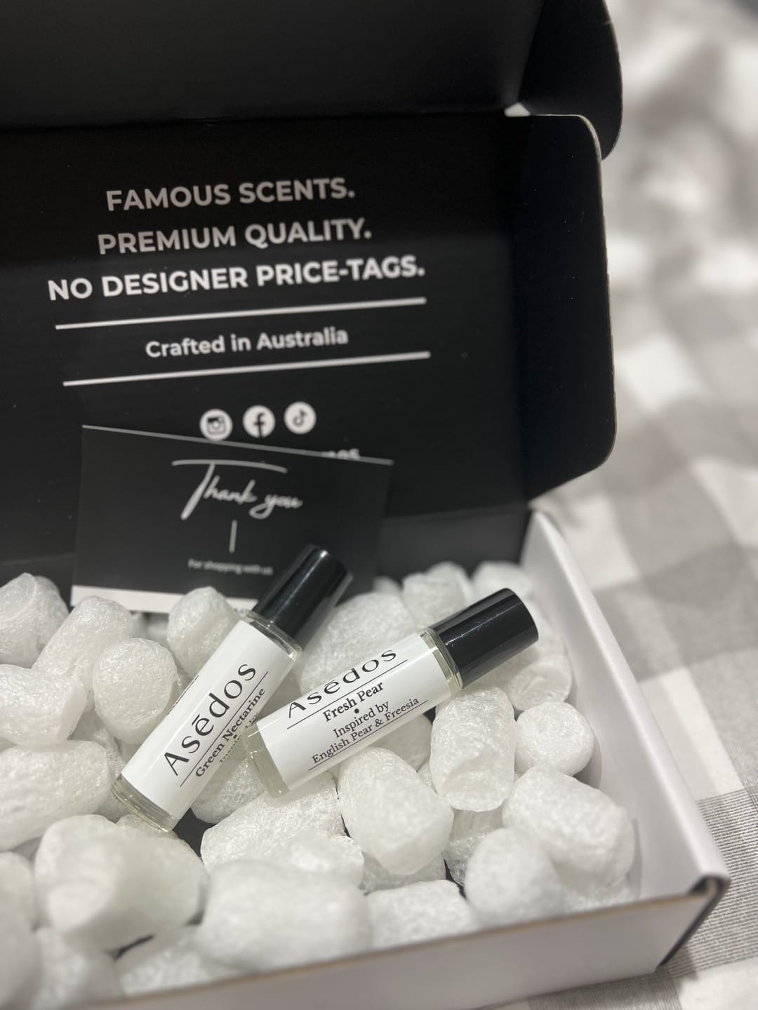 Customer photo review of FRESH PEAR PERFUME OIL