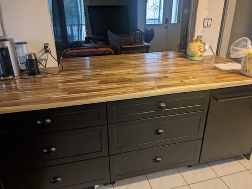 Customer photo review of 34" Wide Drawer Cabinet - Thermofoil Doors