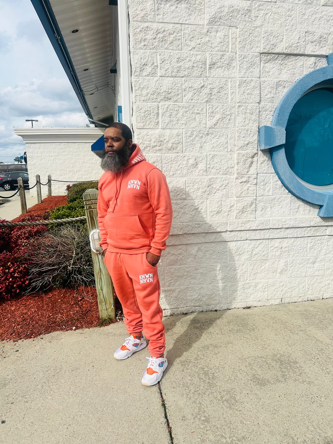 Customer photo review of Coral KNWNNHVN Premium Hoodie