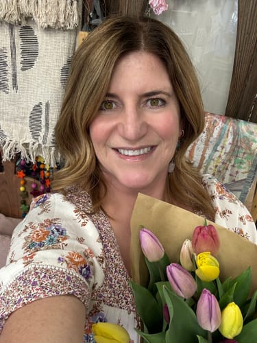 Customer photo review of Lovestitch Matilda Floral Blouse