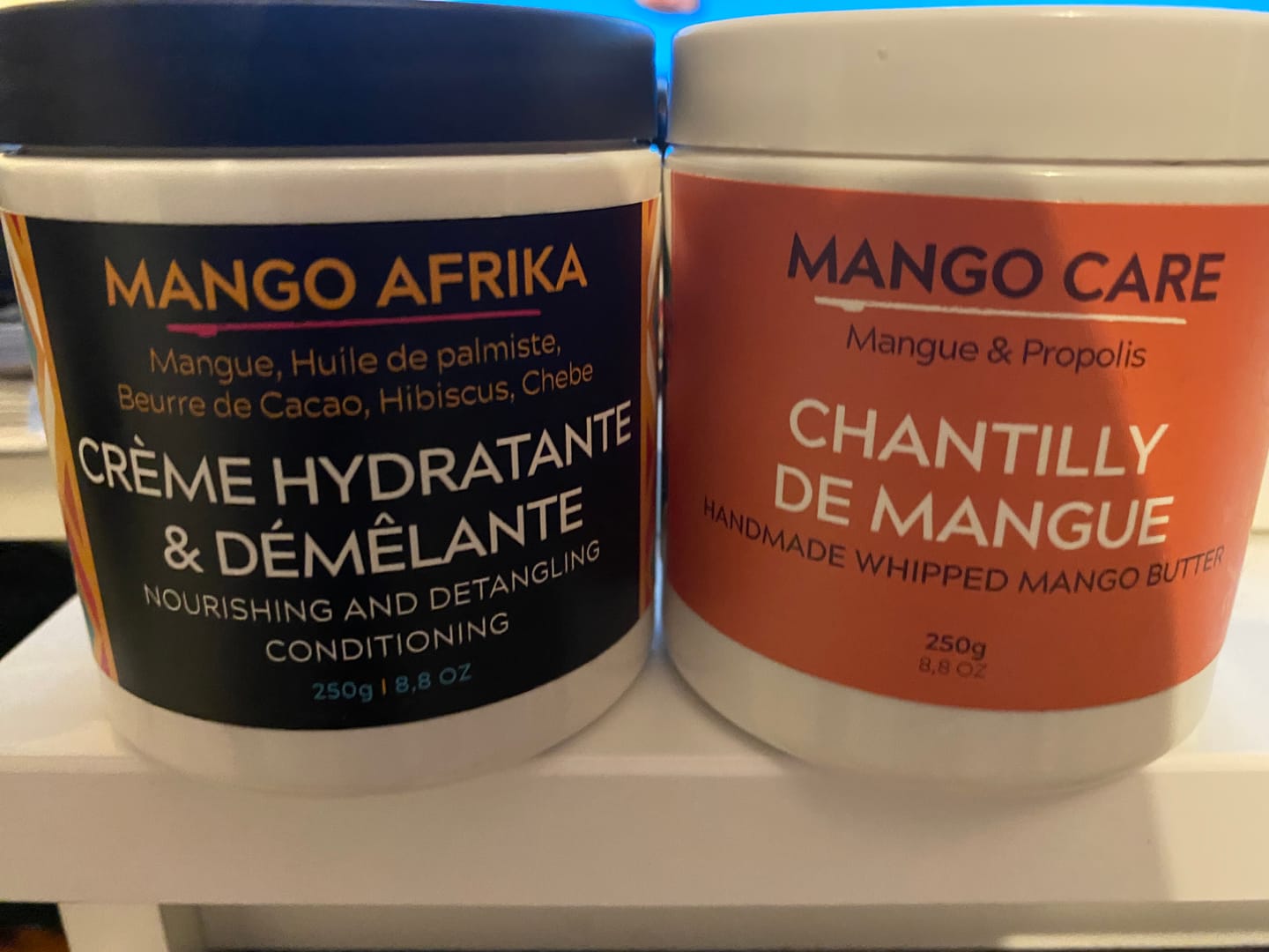 Customer photo review of Crème hydratante et démêlante  2 en 1  - MANGO AFRIKA