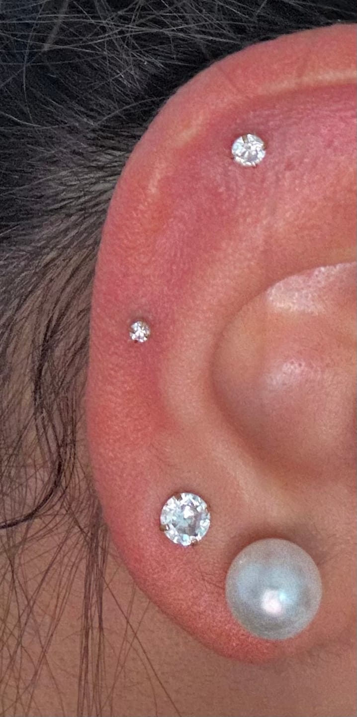 Customer photo review of Britney Piercing | Titan