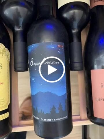 Customer video review of 2016 Brookman Napa Valley Cabernet Sauvignon