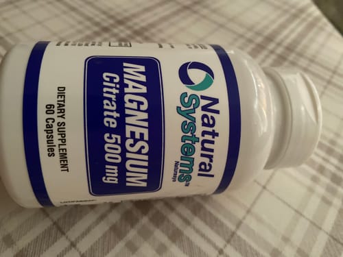 Customer photo review of Complejo de Citrato de Magnesio - 500 mg