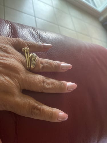 Customer photo review of Rocket Nail Fuel Nail Repair - Clear