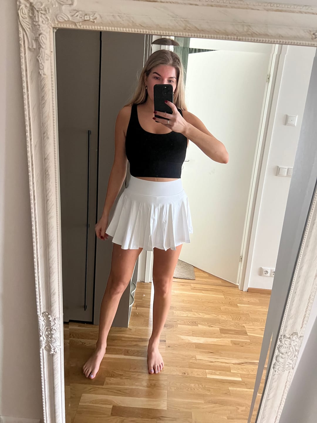 Customer photo review of Ribbed Sports Bra