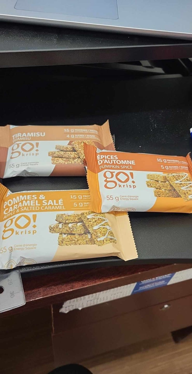 Customer photo review of Go Krisp - Jimmy Sévigny 55gr