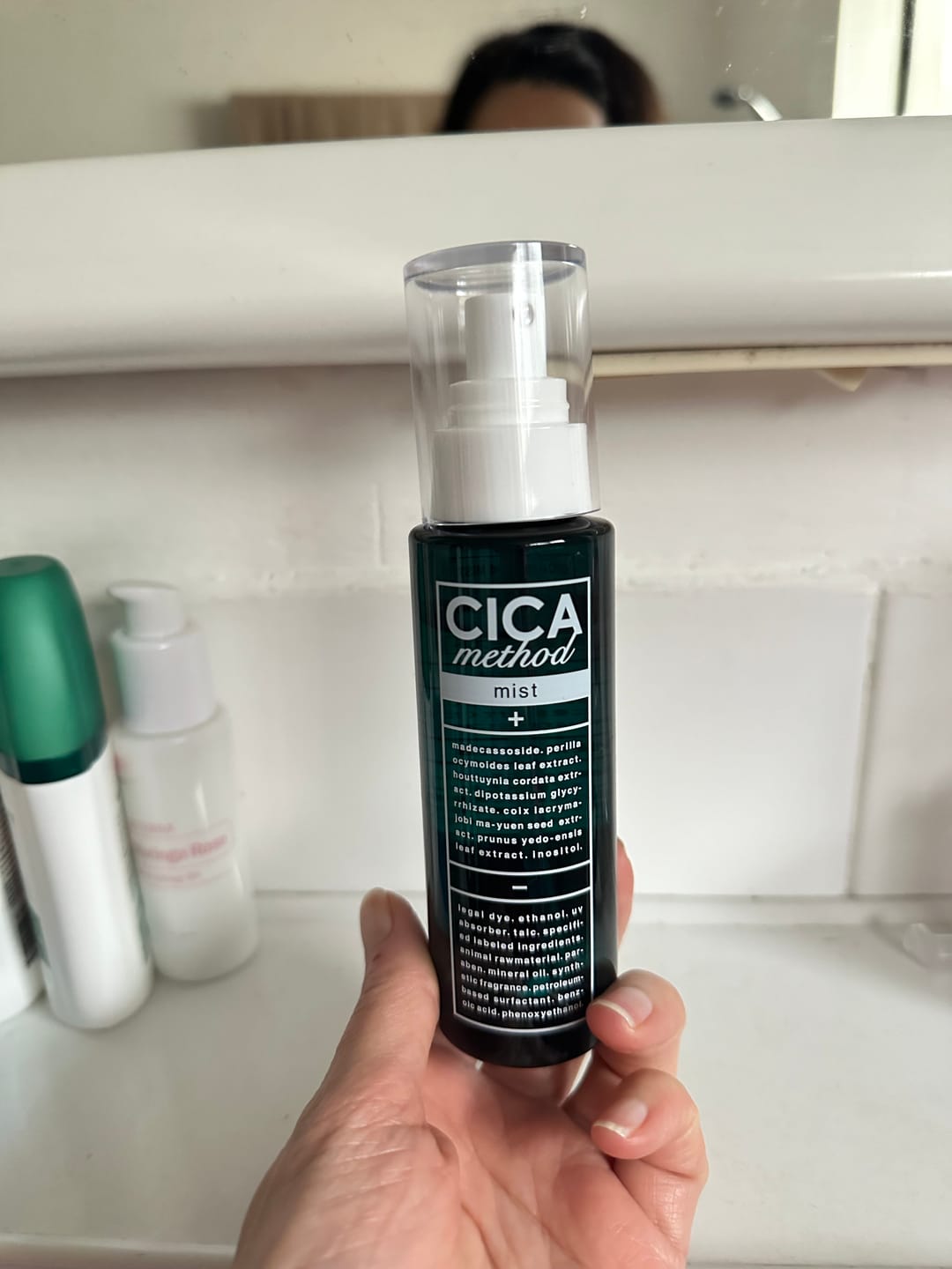 Customer photo review of Cica Method Mist