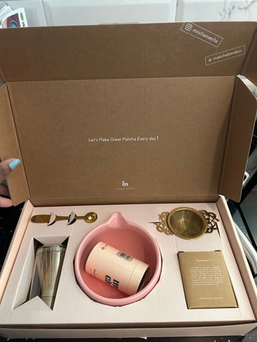 Customer photo review of Full Ceremonial Matcha Tea Set