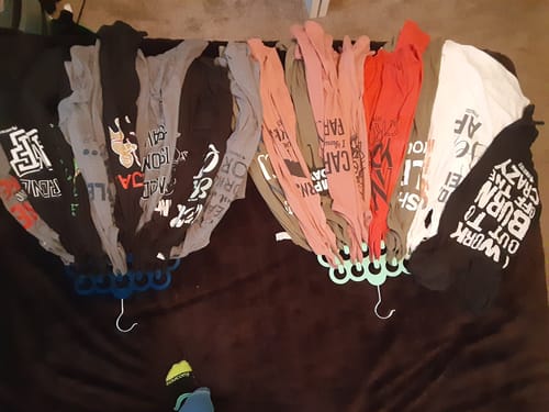 Customer photo review of First 100 Orders - 3PACK January - Grab/Mystery Bag (3 Never Released Prints) XS-4XL