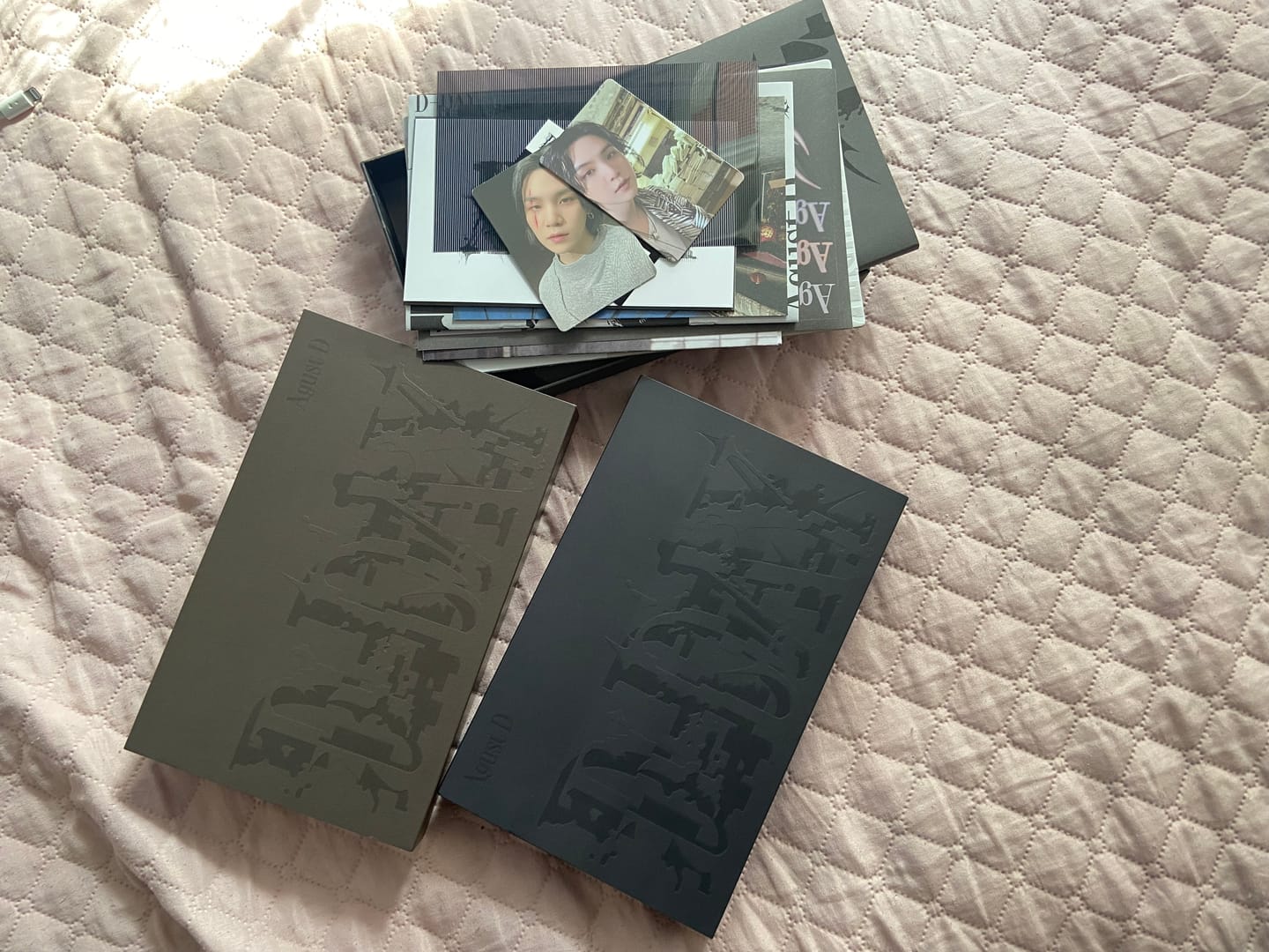 Customer photo review of BTS SUGA - D-DAY 1ST SOLO ALBUM NO P.O.B VER.