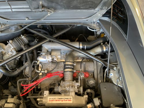 Customer photo review of MR2Heaven Silicone OEM Intercooler Hose Kit