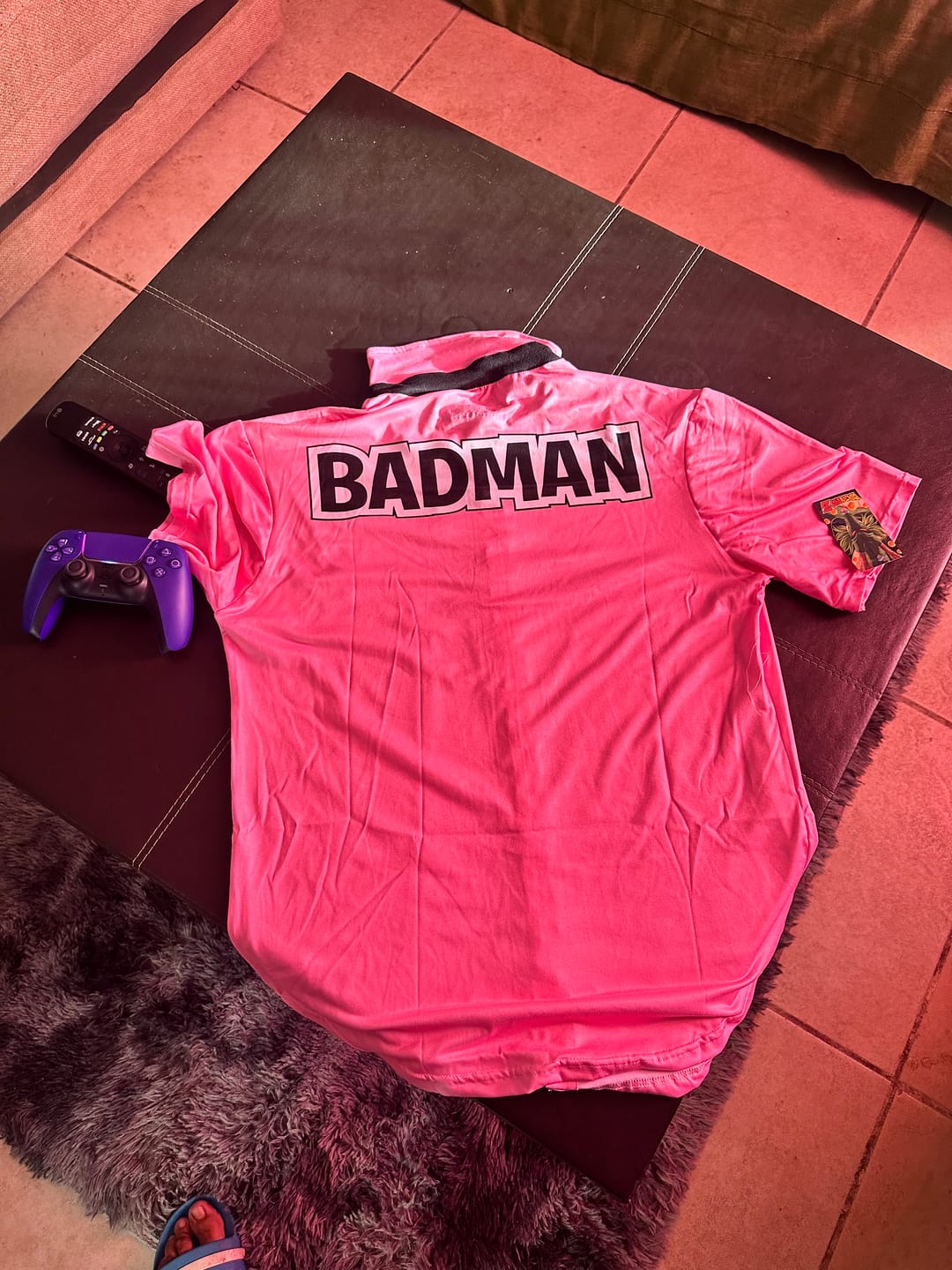 Customer photo review of Camisa Pijama Vegeta Badman