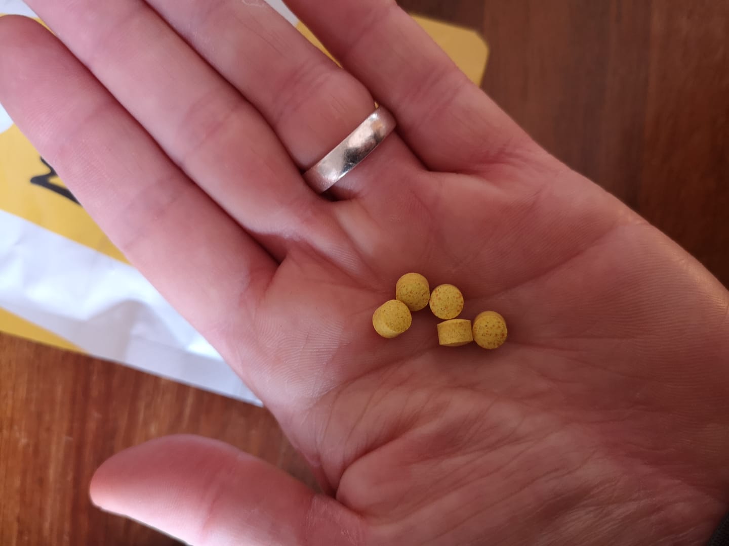 Customer photo review of Turmeric, Black Pepper & Ginger