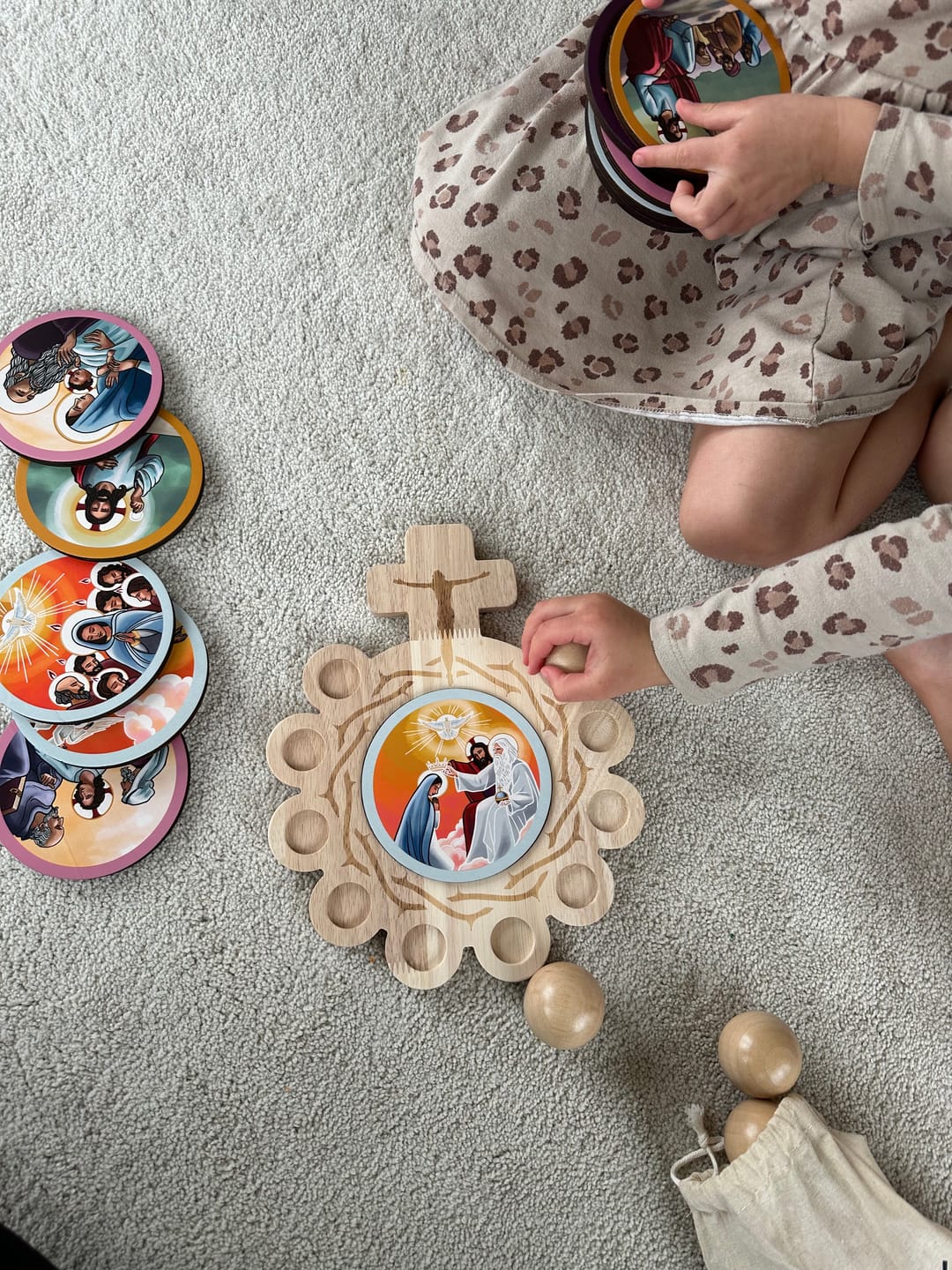 Customer photo review of Decade Rosary Board™