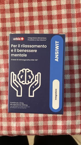 Customer photo review of ANSIWIT – Ashwagandha KSM66®, Magnolia, Giuggiolo (45 Capsule)