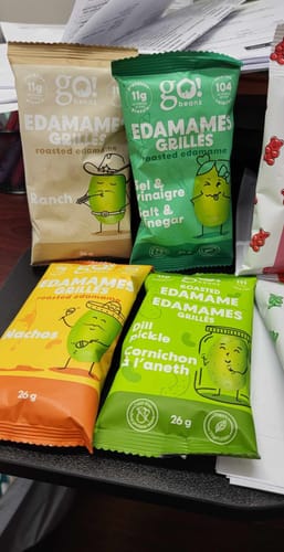Vianelle S. review of Go Beanz - Edamames Grillés 26g image 1 out of 1