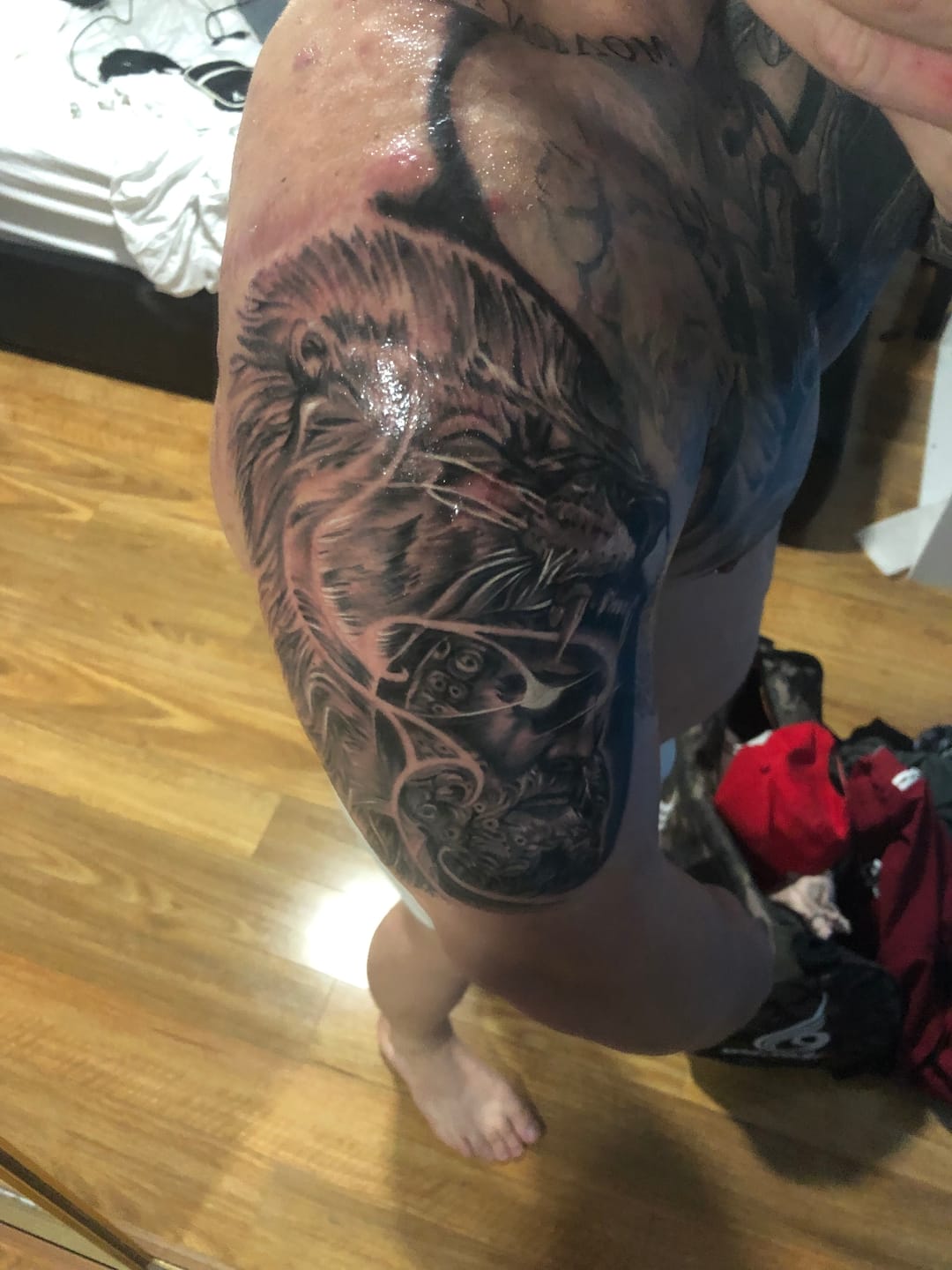 Customer photo review of H3al Tattoo Aftercare