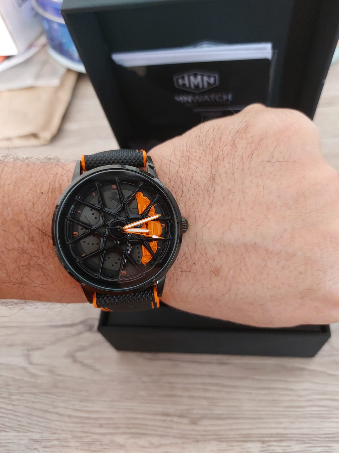 Customer photo review of HMN Boxster Spyder 718