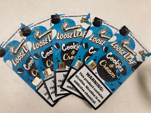 Customer photo review of LooseLeaf X Cookies 2 Pack Wraps (40 Count)