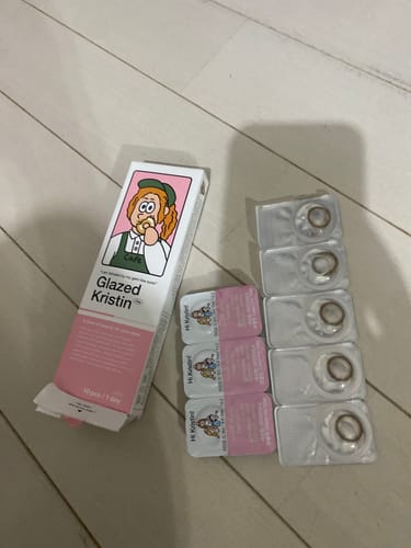 Customer photo review of Glazed Kristin 1Day - チョコ