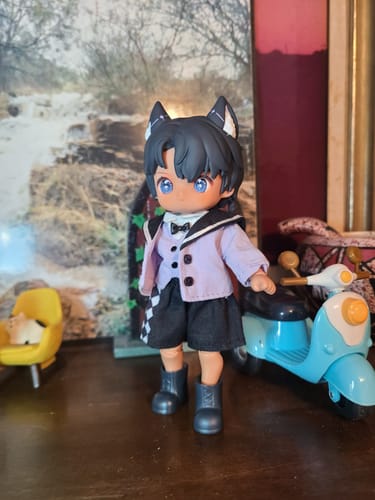 Customer photo review of NAGI Exchange Student Series Action Figure Blind Box