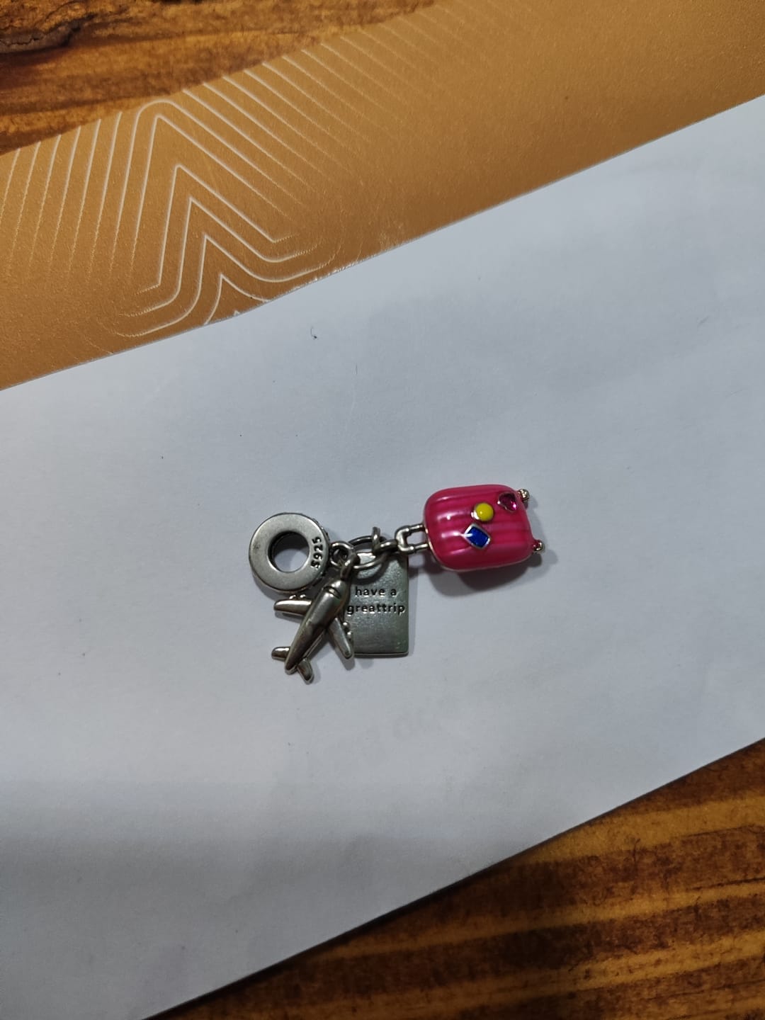 Customer photo review of Charm Viaje al Mundo