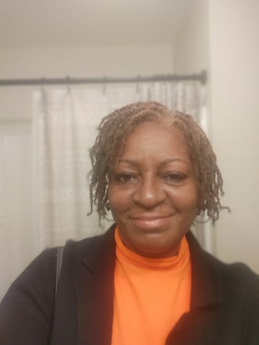 Customer photo review of Temporary Hair Color Gel - Bronze Beauty