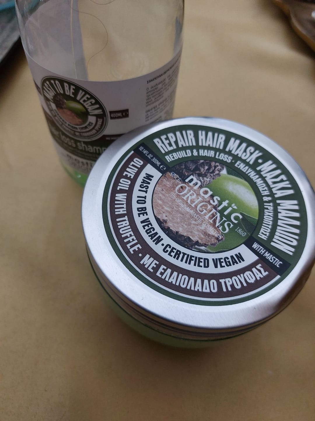 Customer photo review of Repair Hair Mask