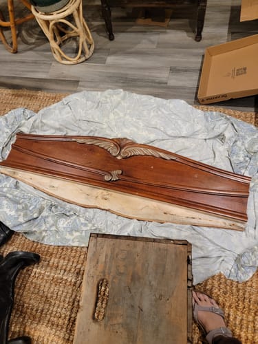 Customer photo review of One Step Paint - Chavant Blue