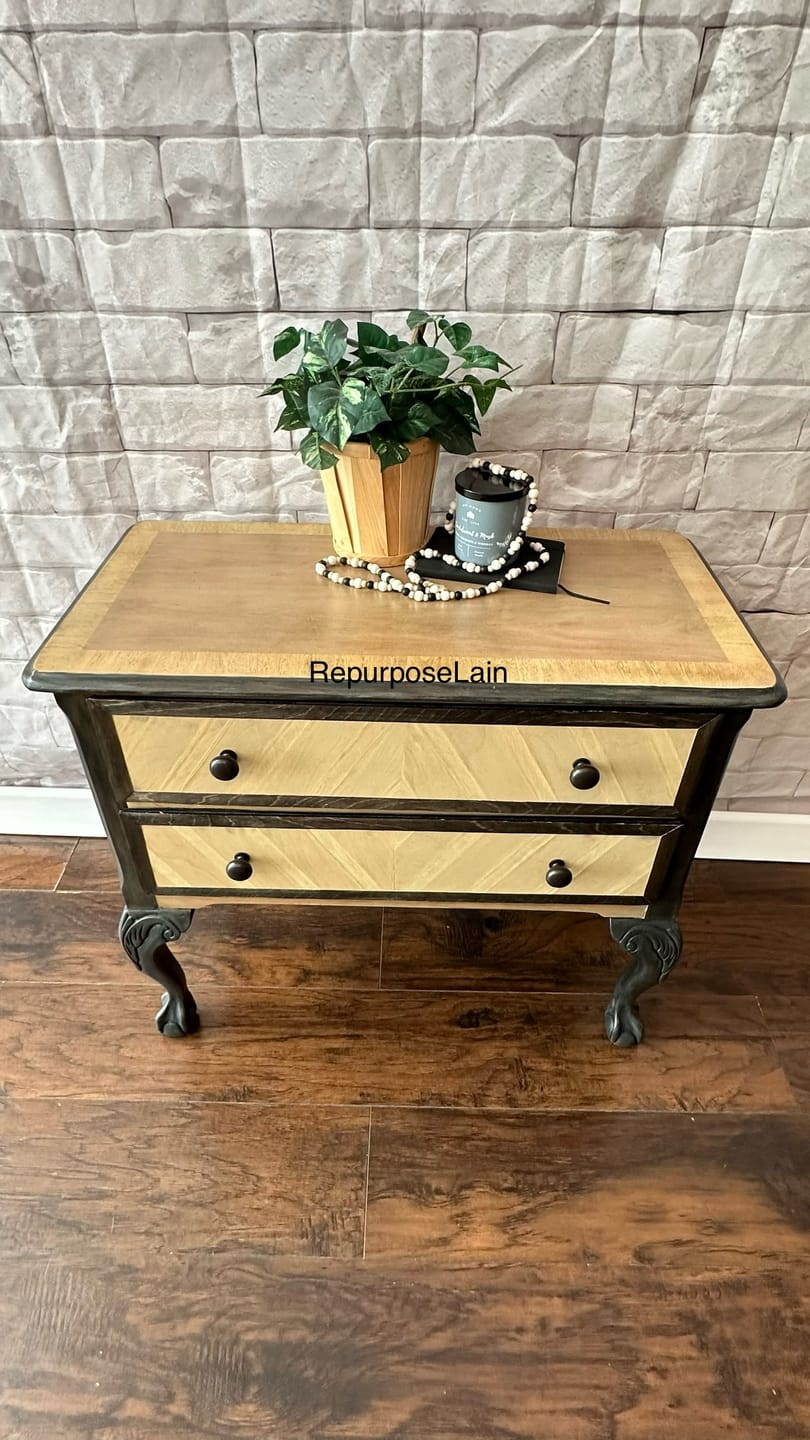 The Two-Tone Nightstand, finished by Alaina D.
