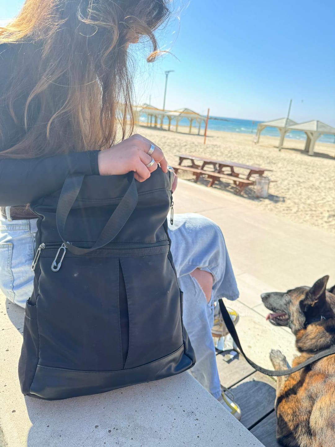 Customer photo review of תיק גב Adva