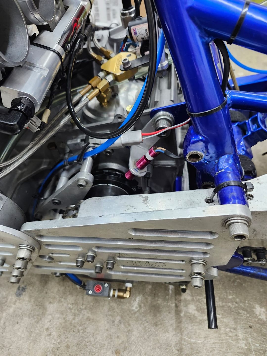 Customer photo review of Motion Raceworks 2.500" 16 Tooth High Def Driveshaft Speed Wheel (Ford 8.8) - Sensor Included