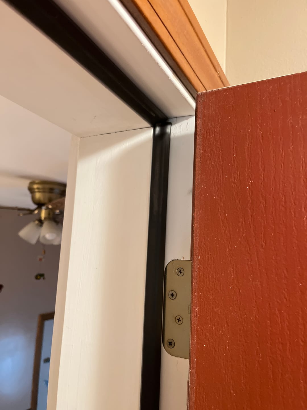 Customer photo review of 81" High Reach Compression Weatherstrip