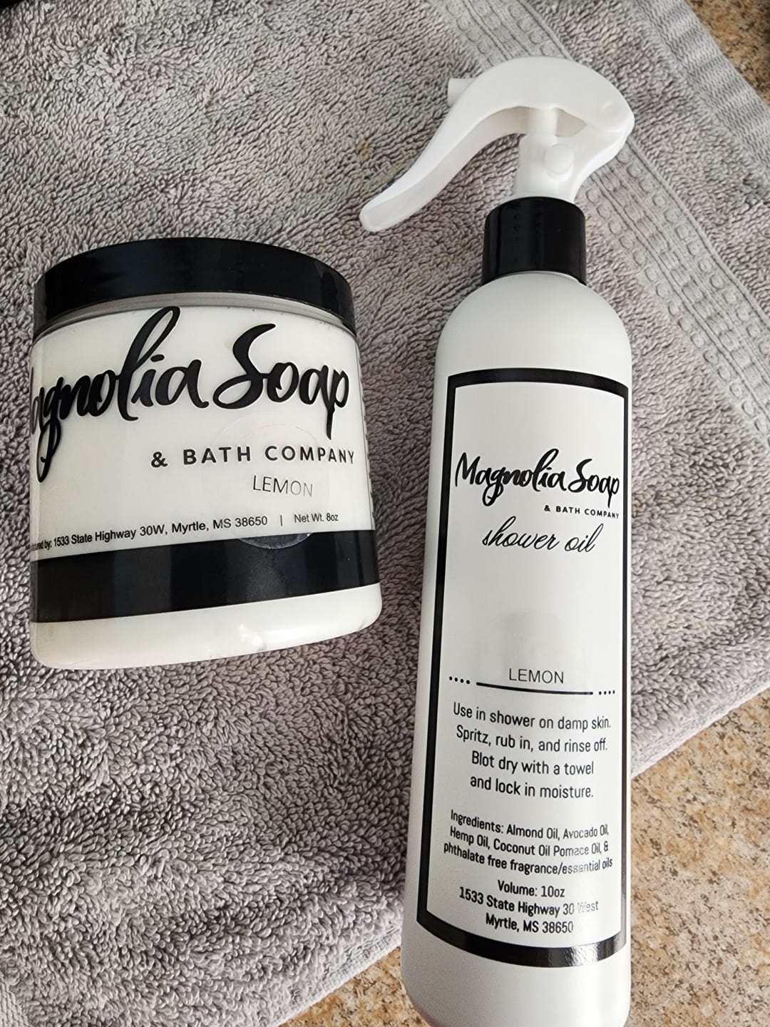 Customer photo review of Shower Oil-24K