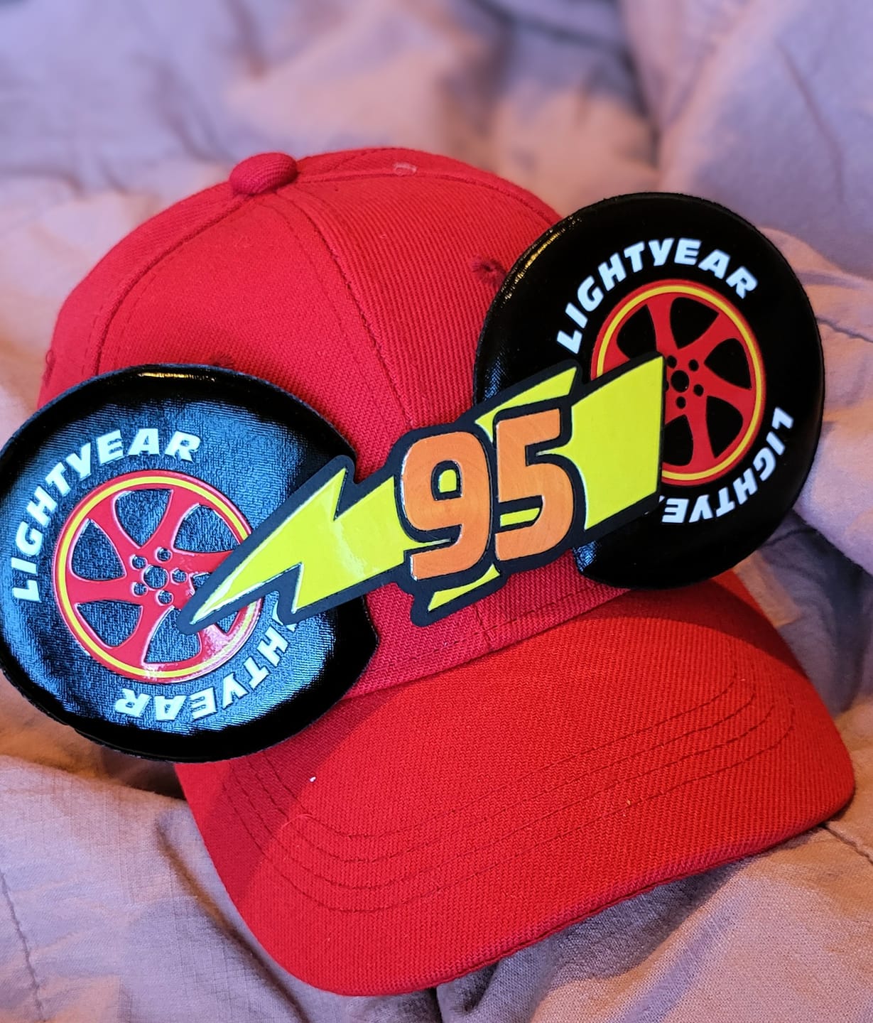 Customer photo review of Cars Mickey Hat