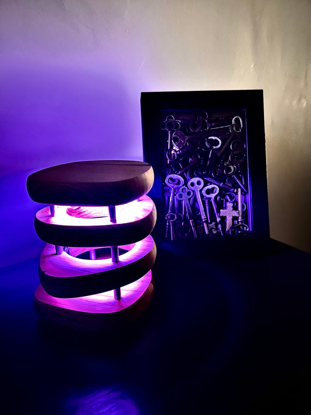 Customer photo review of Mid-Century Design Friendship Lamps