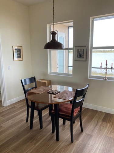 Customer photo review of Industrial Single Dome Pendant Light