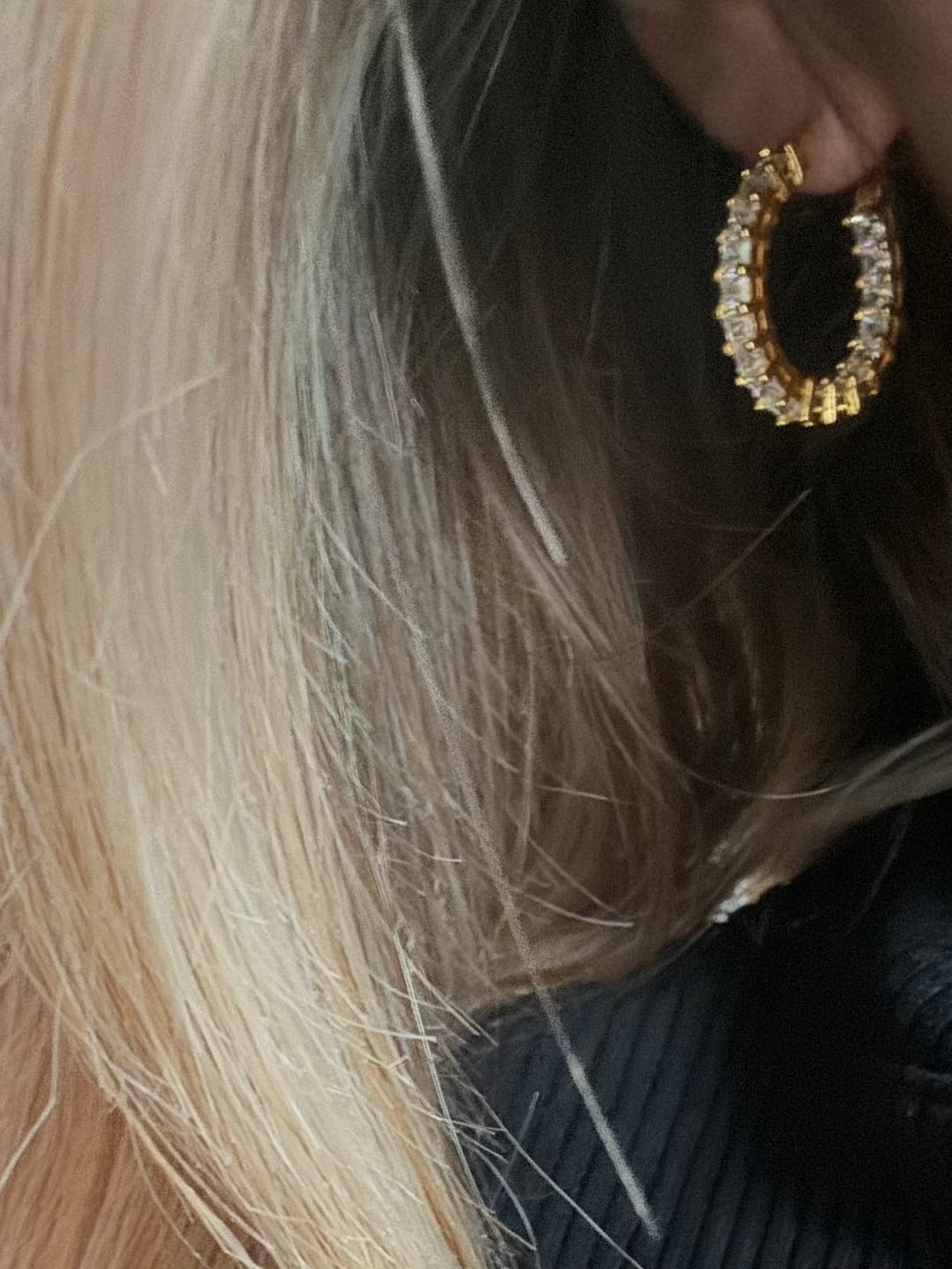 Customer photo review of Cristallo Ohrringe | 18K vergoldet
