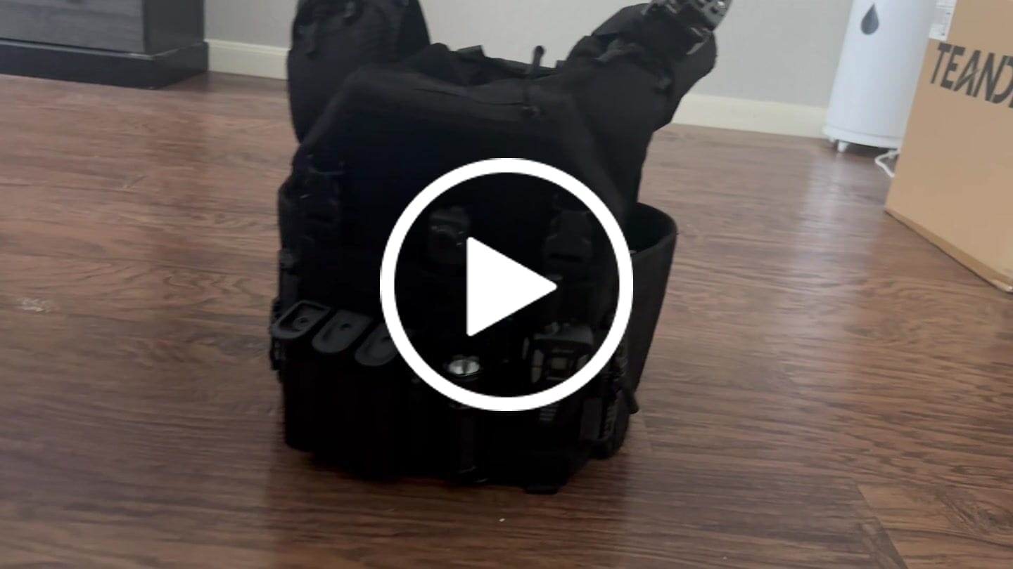 Customer video review of RTS Tactical OPSEC Advanced Quick Release Plate Carrier