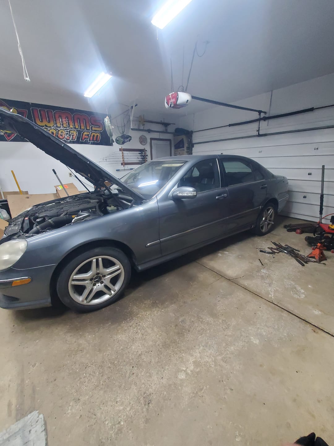 Customer photo review of 2000-2006 Mercedes-Benz S500 RWD 4-Wheel Air Or Hydraulic Suspension Conversion Kit With Light Fix and Camber Bolt Kit (MS14FMCK)