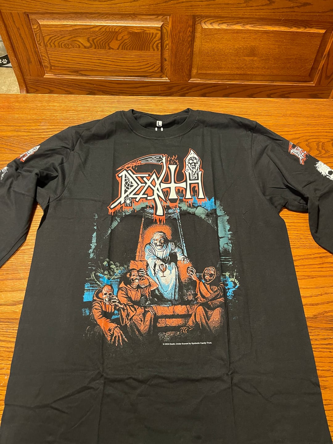 Customer photo review of Death - Scream Bloody Gore - Longsleeve Shirt