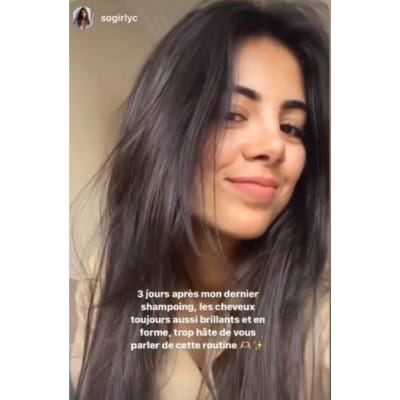 Customer photo review of Coffret Shampoing et masque à l’huile de Macadamia