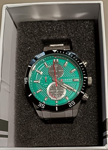 Customer photo review of Curren Berna® orologio uomo acciaio