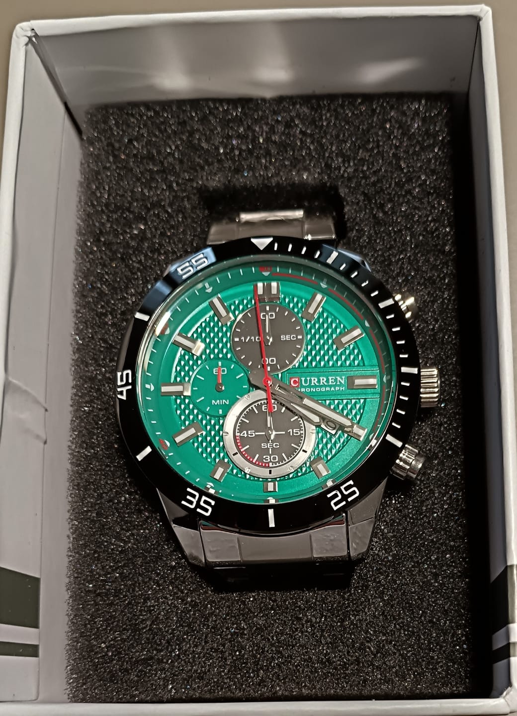 Customer photo review of Curren Berna® orologio uomo acciaio