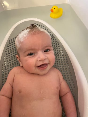Customer photo review of Gentle Hair & Body Wash