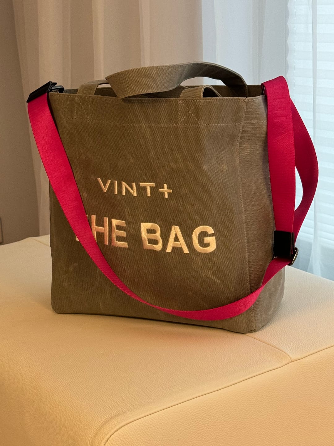 Customer photo review of CANVAS BAG - BIG - GRAU VIGORE