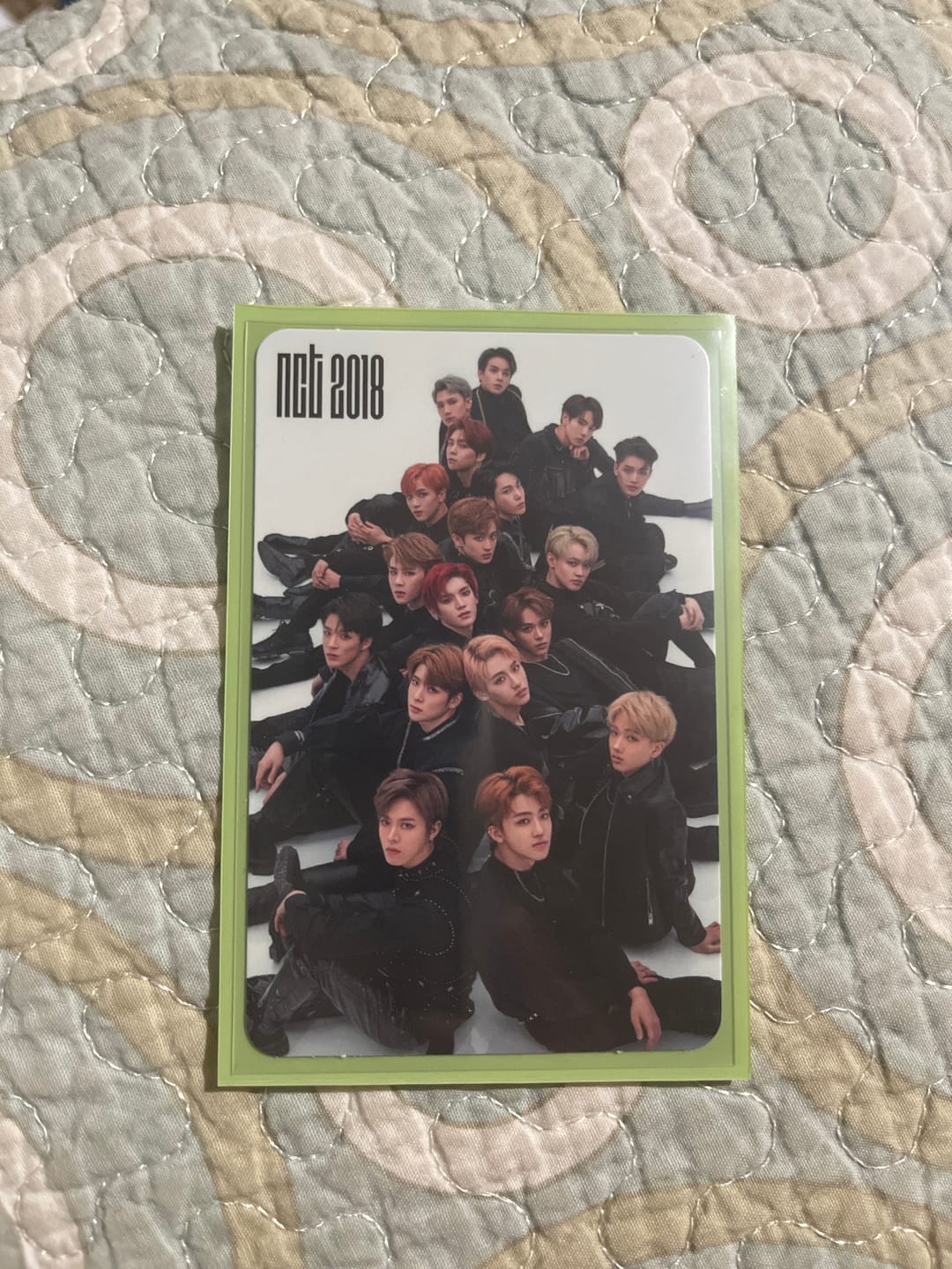 Customer photo review of COLORED PHOTOCARD SLEEVES - 61x91mm
