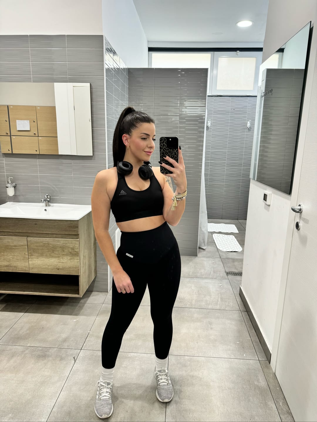 Customer photo review of Leggings Push up Gym Fashion Nero