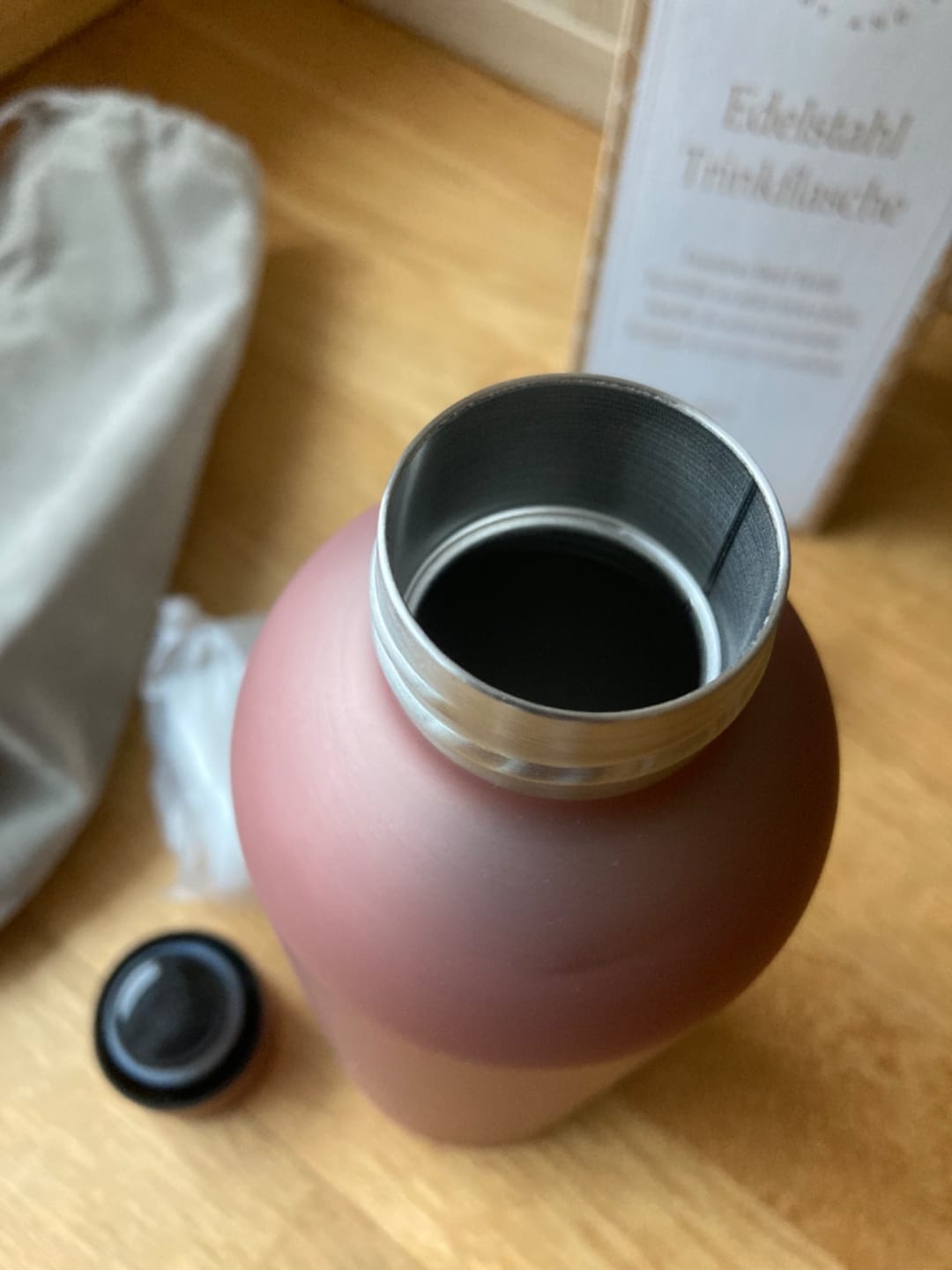Customer photo review of T&N Edelstahl Trinkflasche 500ml - Designer Edition